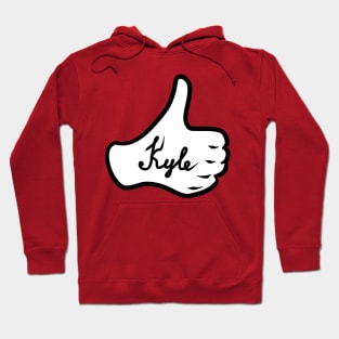 Men name Kyle Hoodie